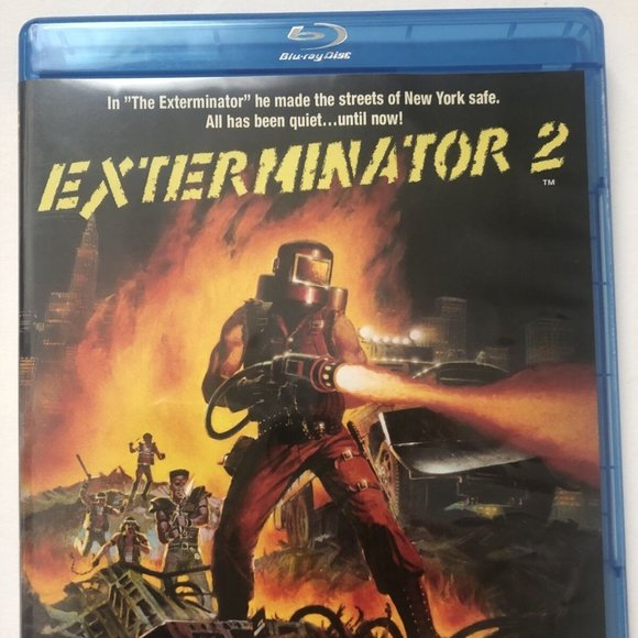 Shout Factory Exterminator 2 Blu-ray OOP- Robert Ginty, Mario Van Peebles-rxtras - Picture 1 of 4